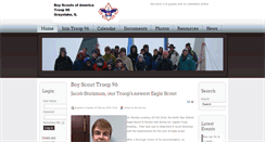 Desktop Screenshot of boyscouttroop96.com